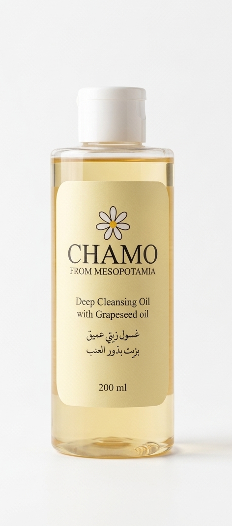 CHAMO Deep Cleansing Oil with Grapeseed Oil 200ml