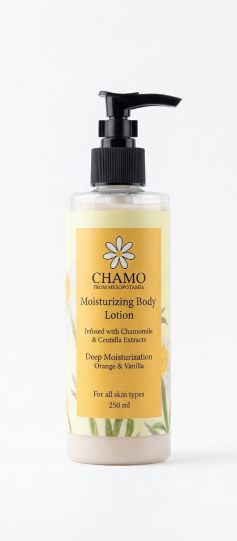 CHAMO Moisturizing Body Lotion Orange & Vanilla 250ml