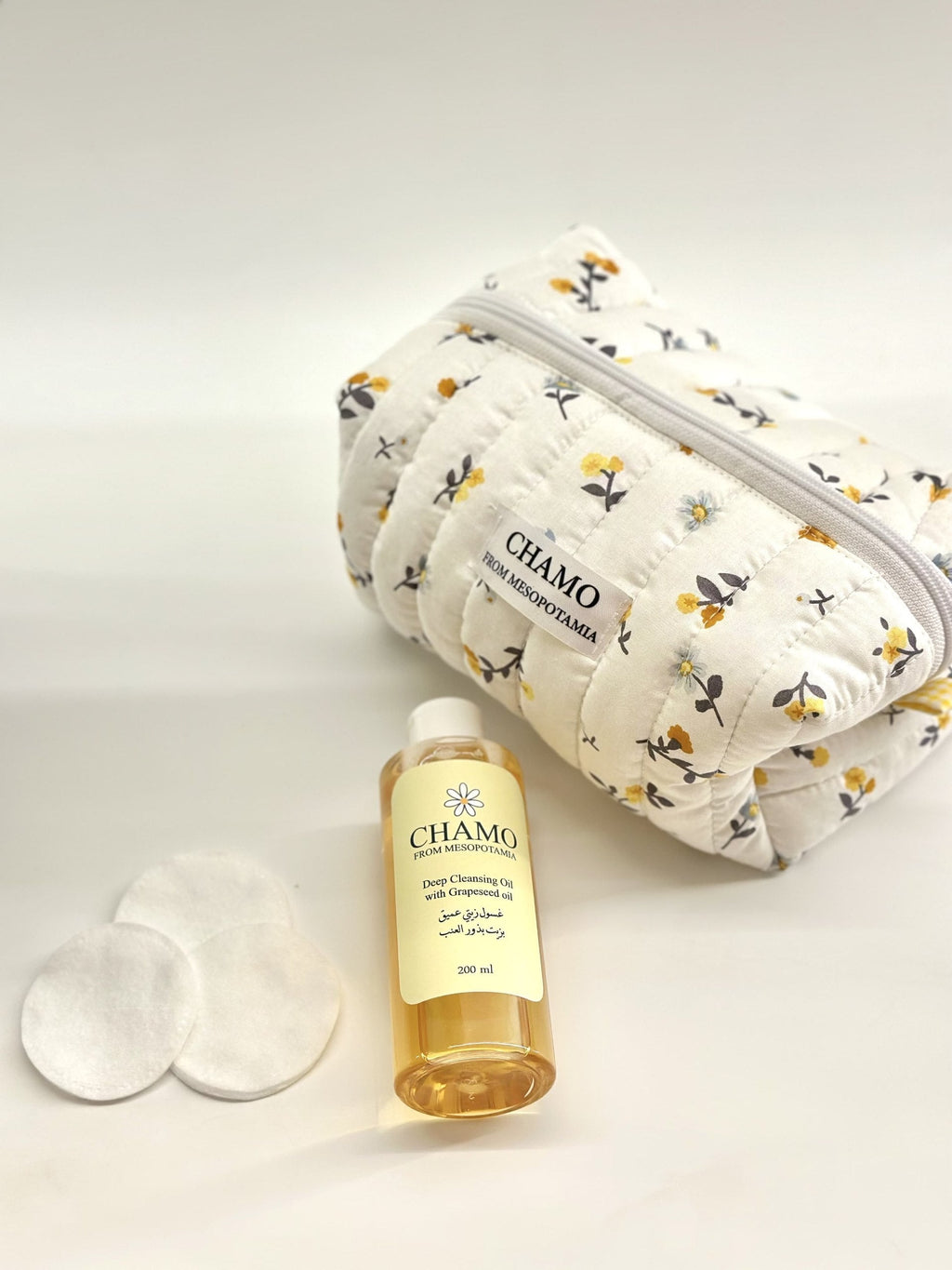 CHAMO Cosmetic Bag - Back View